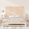 Tête de lit murale 159,5x3x90 cm Bois massif de pin 