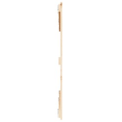 Tête de lit murale 159,5x3x90 cm Bois massif de pin 