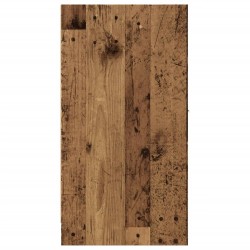 Armoire d'apothicaire vieux bois 30x41x77,5cm bois d'ingénierie 
