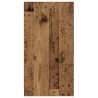 Armoire d'apothicaire vieux bois 30x41x77,5cm bois d'ingénierie 