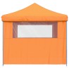 Tente de réception pliable escamotable avec 4 parois latérales 