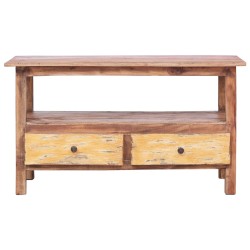 Meuble TV 90x40x50 cm Bois de récupération massif 