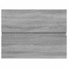 Armoire d'évier Sonoma gris 60x38,5x45 cm Bois d'ingénierie 