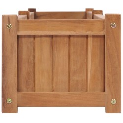 Lit surélevé 200x30x25 cm Bois de teck solide 
