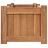 Lit surélevé 200x30x25 cm Bois de teck solide 