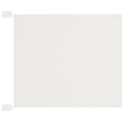 Auvent vertical Blanc 60x1200 cm Tissu oxford 