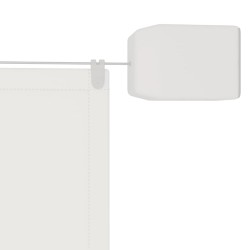 Auvent vertical Blanc 60x1200 cm Tissu oxford 