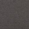 Chaise de relaxation avec repose-pied Gris foncé Tissu 