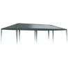 Tente de réception professionnelle 4x9 m Vert 90 g/m² 