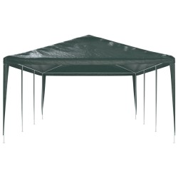 Tente de réception professionnelle 4x9 m Vert 90 g/m² 