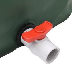 Réservoir d'eau avec robinet pliable 360 L PVC 