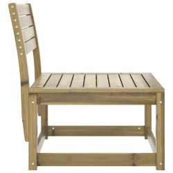 Canapé de jardin bois de pin imprégné 