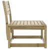 Canapé de jardin bois de pin imprégné 