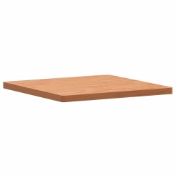 Dessus de table 80x80x4 cm carré bois massif de hêtre 