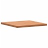 Dessus de table 80x80x4 cm carré bois massif de hêtre 