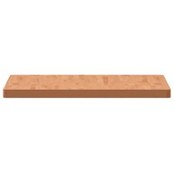 Dessus de table 80x80x4 cm carré bois massif de hêtre 