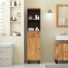 Armoire de salle de bain 38x33x160 cm bois massif d'acacia 