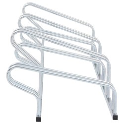 Support de vélo au sol autoportant pour 6 vélos acier galvanisé 
