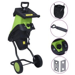 Broyeur électrique de jardin avec 2 lames supplémentaires 2400W 