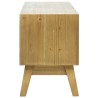 Meuble TV Marron sculpté 120x30x42 cm Bois 