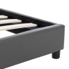 Cadre de lit Gris Similicuir 100 x 200 cm 