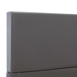 Cadre de lit Gris Similicuir 100 x 200 cm 