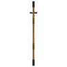 Portail de jardin 85x125 cm acier corten 