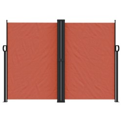Auvent latéral rétractable terre cuite 180x1200 cm 