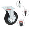 16 pcs Roulettes pivotantes 125 mm 