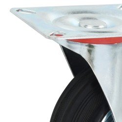 16 pcs Roulettes pivotantes 125 mm 