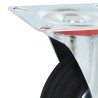 16 pcs Roulettes pivotantes 125 mm 