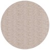 Tapis shaggy PAMPLONA poils longs moderne beige Ø 280 cm 