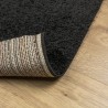 Tapis shaggy PAMPLONA poils longs moderne noir 240x340 cm 