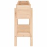 Lit surélevé de jardin 101x30x69 cm bois de pin massif 