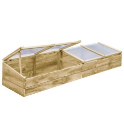 Serre Bois de pin imprégné 200x50x35 cm 