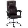 Chaise de bureau de massage Marron Similicuir 