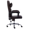 Chaise de bureau de massage Marron Similicuir 