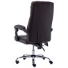 Chaise de bureau de massage Marron Similicuir 