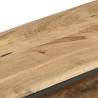 Meuble TV 130x30x45 cm Bois de manguier brut 