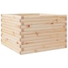Jardinière 70x70x46 cm bois de pin massif 
