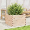 Jardinière 70x70x46 cm bois de pin massif 