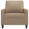 Fauteuil Cappuccino 60 cm Similicuir 