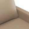 Fauteuil Cappuccino 60 cm Similicuir 