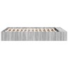 Cadre de lit sans matelas sonoma gris 135x190 cm 