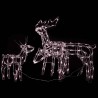 Cordon lumineux de Noël 3 pcs Rennes 229 LED 