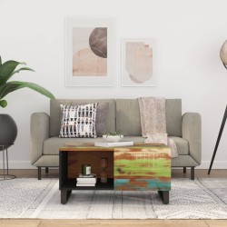 Table basse 80x50x40 cm Bois de récupération et d'ingénierie 