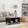 Table basse 80x50x40 cm Bois de récupération et d'ingénierie 
