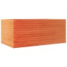 Jardinière cire marron 110x60x45,5 cm bois de pin massif 