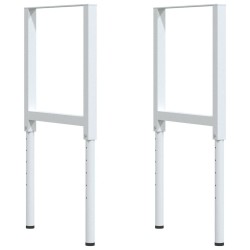 Établi 100x60x(71,5-98) cm bois de chêne massif 