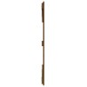 Tête de lit murale Marron miel 159,5x3x90 cm Bois massif de pin 